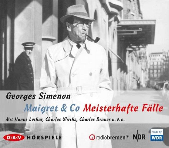 Cover for Georges Simenon · Maigret &amp; Co - Meisterhafte Fä (CD) (2016)