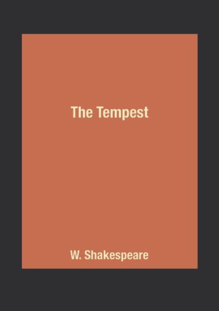 Cover for W. Shakespeare · The Tempest (Paperback Book) (2022)