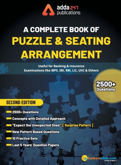 Cover for Adda247 · A Complete Book of Puzzle &amp; Seating Arrangement 2500+ Question (Paperback Book) (2019)