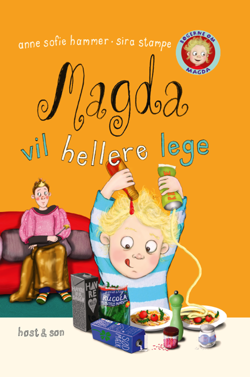 Cover for Anne Sofie Hammer · Bøgerne om Magda: Magda vil hellere lege (Innbunden bok) [1. utgave] (2020)