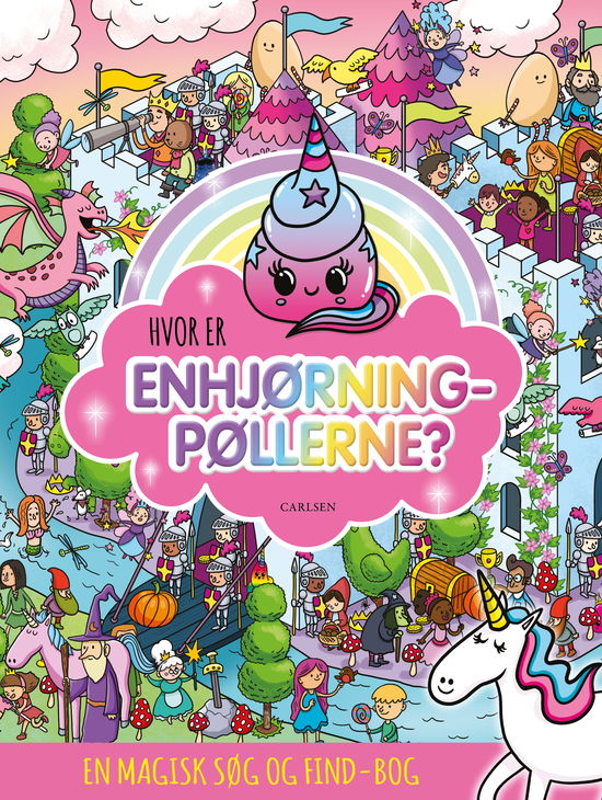 Cover for . · Hvor er enhjørningpøllerne? (Bound Book) [1º edição] (2025)