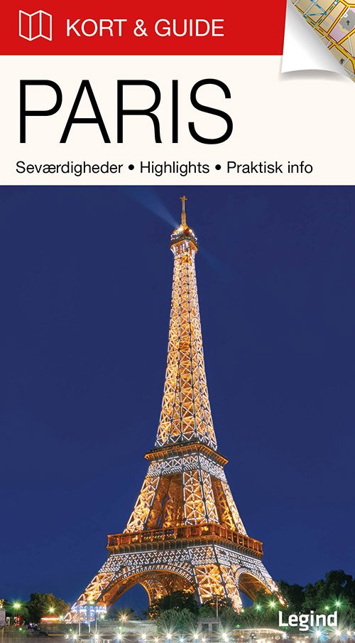 Kort & Guide: Kort & Guide - Paris - Eva Tangø-Brandt - Livres - Legind - 9788771554649 - 24 avril 2018