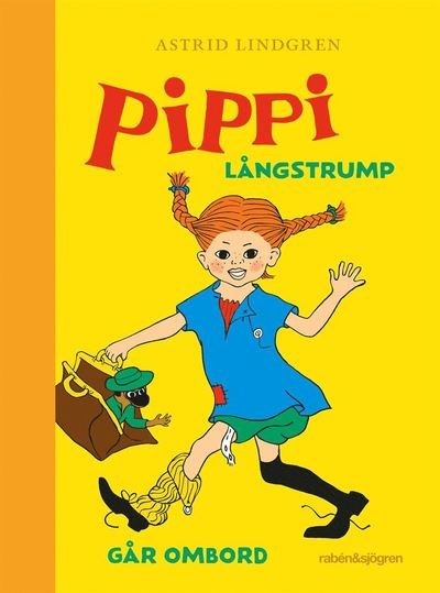 Cover for Astrid Lindgren · Pippi Långstrump går ombord (Inbunden Bok) (2020)