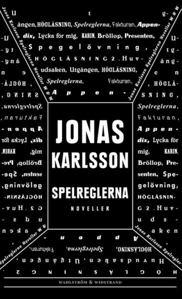 Cover for Jonas Karlsson · Spelreglerna (ePUB) (2011)