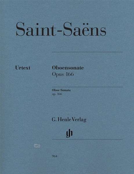 Oboenson.op.166,Ob+Kl.HN964 - Saint-Saens - Böcker - SCHOTT & CO - 9790201809649 - 6 april 2018