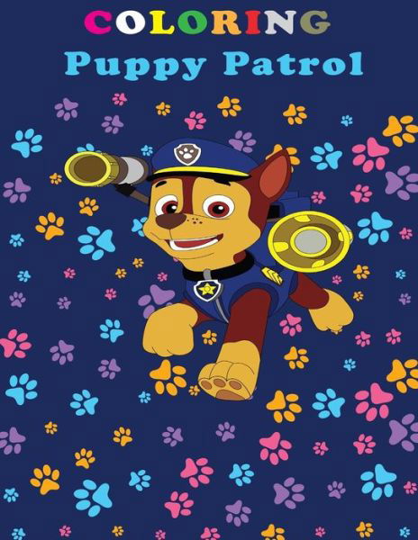 Cover for A M Books · Coloring Puppy Patrol (Taschenbuch) (2020)