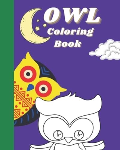 Cover for Carys An Books · Owl Coloring Book (Paperback Book) (2020)