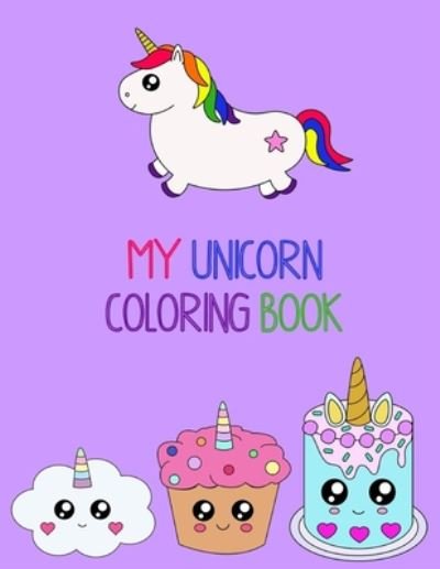 Cover for The Little Learner's Club · My Unicorn Coloring Book (Taschenbuch) (2020)