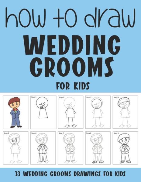 Cover for Sonia Rai · How to Draw Wedding Grooms for Kids (Paperback Book) (2021)