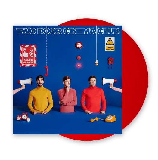 Cover for Two Door Cinema Club · False Alarm (Limited-Edition) (Red Vinyl) (+ Stofftasche) (exklusiv für jpc!) (LP)