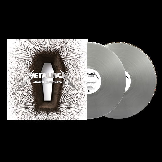 Cover for Metallica · Death Magnetic (LP) [Magnetic Silver Vinyl edition] (2024)