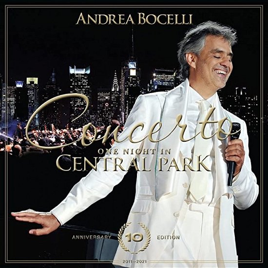 Cover for Andrea Bocelli · Concerto: One Night In Central Park - 10th Anniversary (LP) (2021)