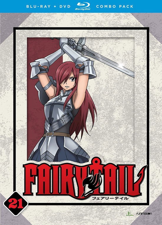 Cover for Fairy Tail: Part Twenty One (Blu-ray) [Box set] (2016)