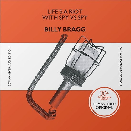 Cover for Billy Bragg · Life's a Riot with Spy vs Spy - Orange Colored (LP) (2022)