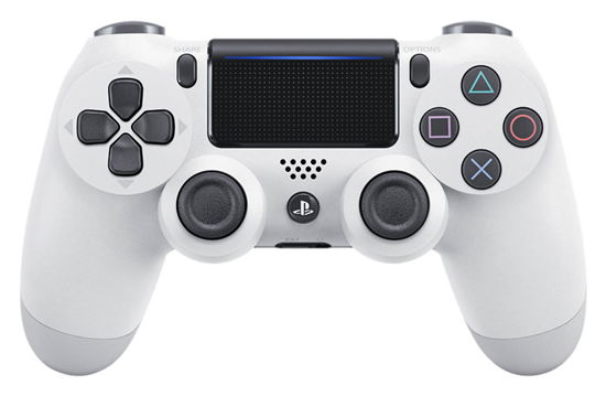 Sony Official PlayStation 4  DualShock 4 Wireless Controller  Version 2  Glacier White PS4 - Playstation 4 - Game - Sony - 0711719894650 - January 24, 2017