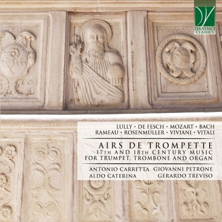 Cover for Carretta-Caterina-Petrone-Treviso · Airs De Trompette: 17th And 18th Century Music For Trumpet, Trombone And Organ (CD) (2022)