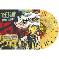 Cover for Seized Up · Brace Yourself (Mustard / Clear Splatter Vinyl) (LP) [Coloured edition] (2020)