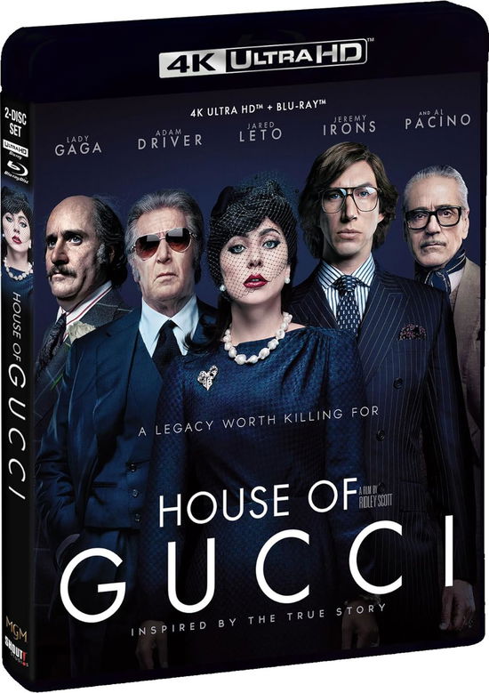 Cover for House of Gucci (4K Ultra HD) (2024)