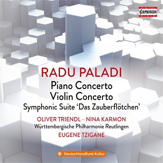 Cover for Karmon, Nina &amp; Oliver Triendl · Radu Paladi: Piano Concerto - Violin Concerto - Symphon (CD) (2022)
