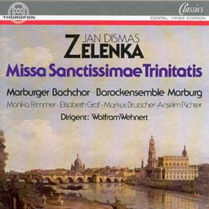 Missa Sanctissimae Trinitatis - Zelenka / Wehnert / Marburg Baroque Ensemble - Musiikki - THOR - 4003913122650 - tiistai 21. marraskuuta 1995