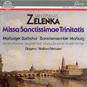Cover for Zelenka / Wehnert / Marburg Baroque Ensemble · Missa Sanctissimae Trinitatis (CD) (1995)