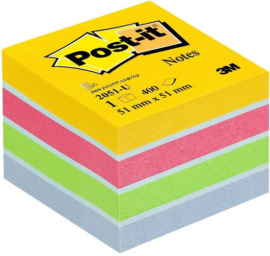 Post-it 51 X 51 Mm Mini Cube - Ultra Colour (Merchandise) - 3m - Fanituote - 3M - 4046719532650 - 