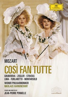 Cover for Wolfgang Amadeus Mozart · Cosi Fan Tutte (DVD) (2017)