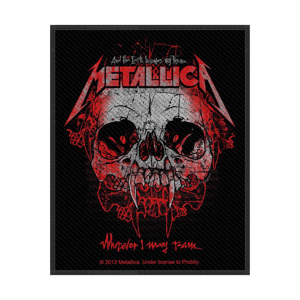 Metallica Wherever I May Roam Unisex Backpatch multicolor Band-Merch Bands 