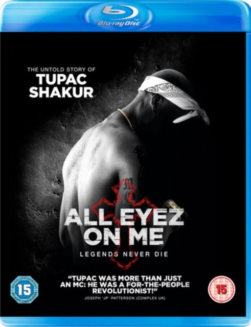 Cover for All Eyez on Me BD · All Eyez On Me (Blu-ray) (2017)