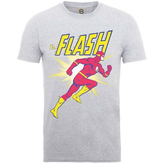 Cover for DC Comics · DC Comics Unisex Tee: Originals Flash Running (CLOTHES) [size S] [Grey - Unisex edition] (2016)