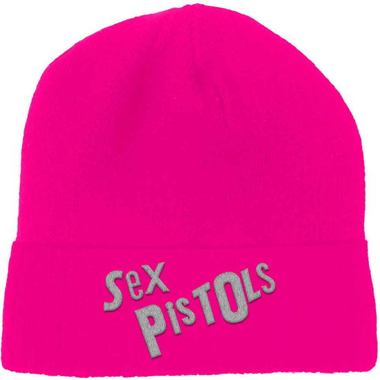 The Sex Pistols Unisex Beanie Hat: Logo - Sex Pistols - The - Marchandise -  - 5056368624650 - 