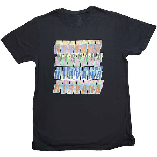 Nirvana Unisex T-Shirt: Repeat - Nirvana - Marchandise -  - 5056561025650 - 