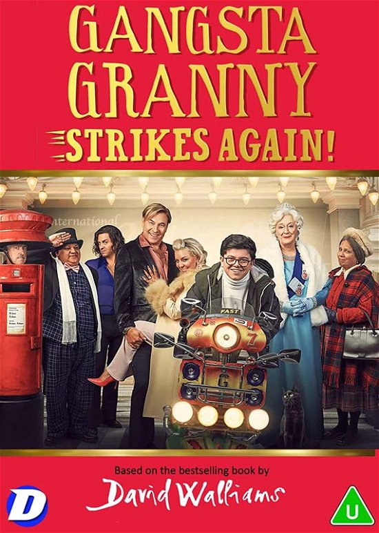 Cover for Gangsta Granny Strikes Again · David Walliams - Gangsta Granny Strikes Again (DVD) (2023)