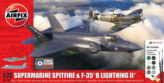 Then and Now Spitfire Mk.Vc  F35B Lightning II - Then and Now Spitfire Mk.Vc  F35B Lightning II - Merchandise - H - 5063129001650 - 