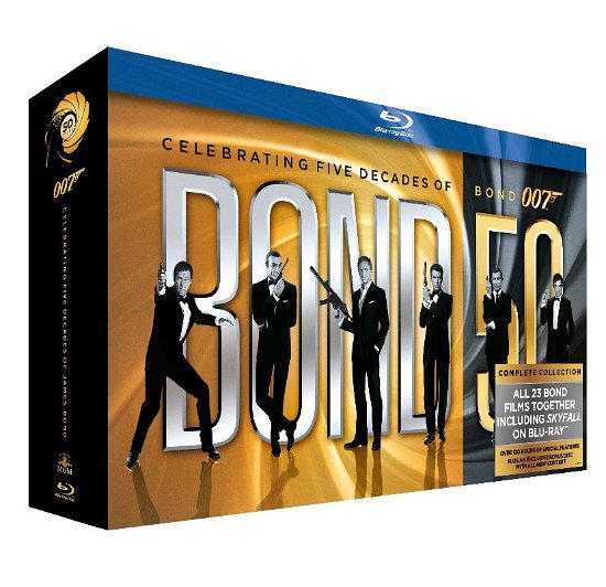 50th Anniversary Boxset - James Bond - Filmes -  - 5704028900650 - 18 de fevereiro de 2013