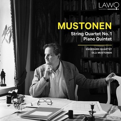 Cover for Engegard Quartet / Olli Mustonen · Mustonen: String Quartet No. 1 / Piano Quintet (CD) (2022)