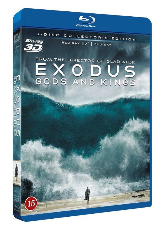 Cover for Ridley Scott · Exodus: Gods and Kings (3D Blu-ray/BD) [3D+Blu-ray edition] (2015)
