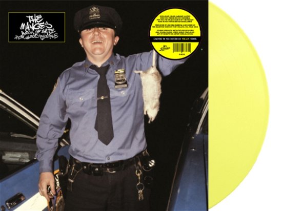 Cover for Manges · The Book Of Hate For Good People (Yellow Vinyl) (LP) (2022)