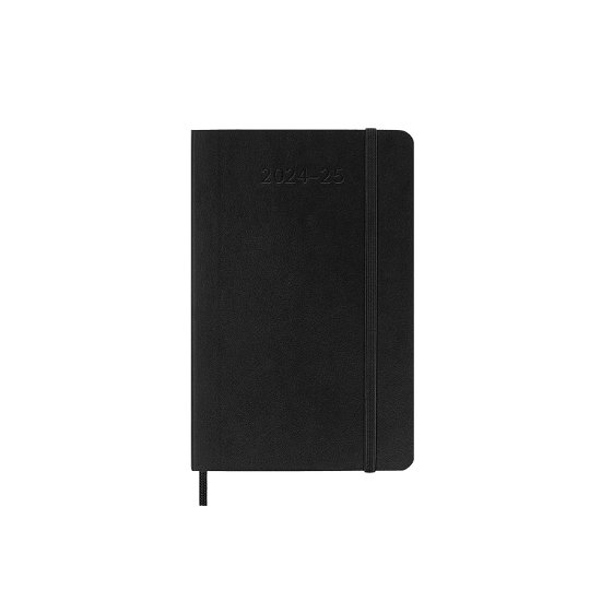 Cover for Moleskine · Moleskine 2025 18-Month Weekly Pocket Softcover Notebook: Black (Paperback Book) (2024)