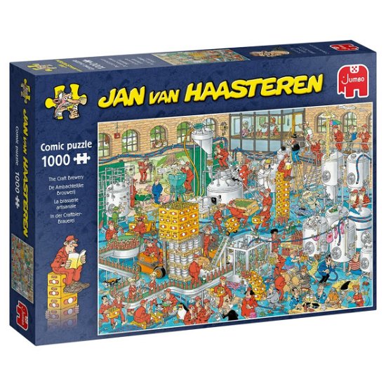 De Ambachtelijke Brouwerij (1000 Stukjes) - Jan Van Haasteren - Board game - Jumbo - 8710126200650 - 