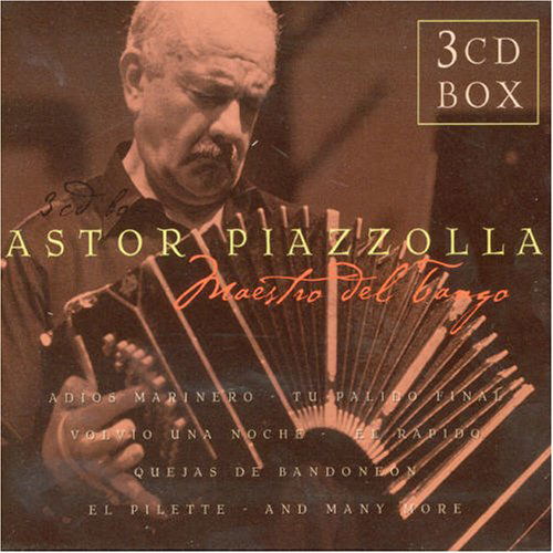 Cover for Astor Piazzolla · Maestro Del Tango (CD) [Box set] (2001)