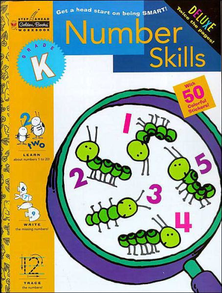 Cover for Golden Books · Number Skills (Kindergarten) - Step Ahead (Taschenbuch) (1999)