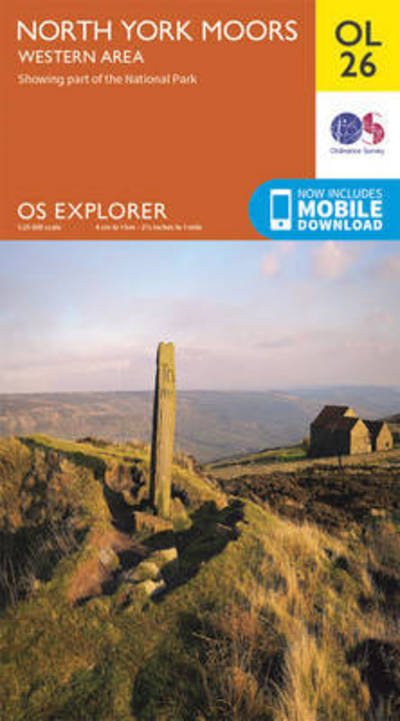 Cover for Ordnance Survey · North York Moors - Western Area - OS Explorer Map (Landkarten) [May 2015 edition] (2015)