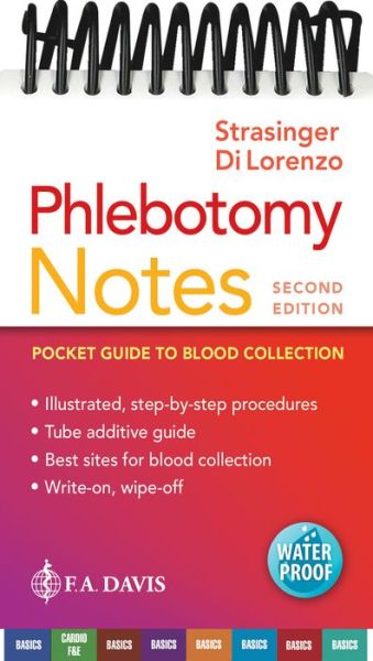 Cover for Susan King Strasinger · Phlebotomy Notes: Pocket Guide to Blood Collection (Spiral Book) [2 Revised edition] (2019)