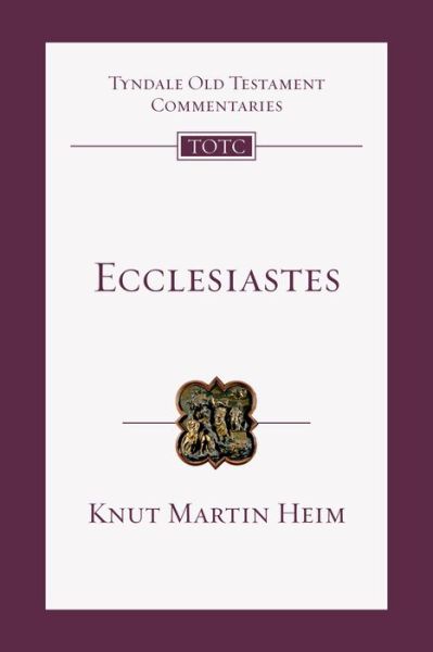 Ecclesiastes - Tremper Longman Iii - Books - IVP ACADEMIC - 9780830842650 - October 15, 2019