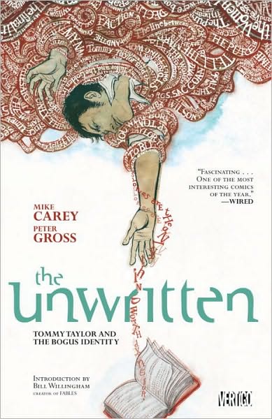 Cover for Mike Carey · Unwritten Vol. 1: Tommy Taylor and the Bogus Identity (Taschenbuch) (2010)