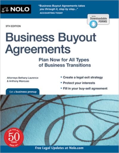 Cover for Anthony Mancuso · Business Buyout Agreements (Pocketbok) (2022)