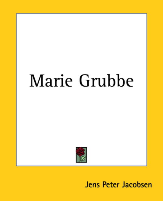 Cover for Jens Peter Jacobsen · Marie Grubbe (Paperback Book) (2004)