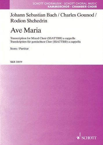 Cover for Rodion Shchedrin · Ave Maria: Ssattbb a Cappella (Taschenbuch) (2010)