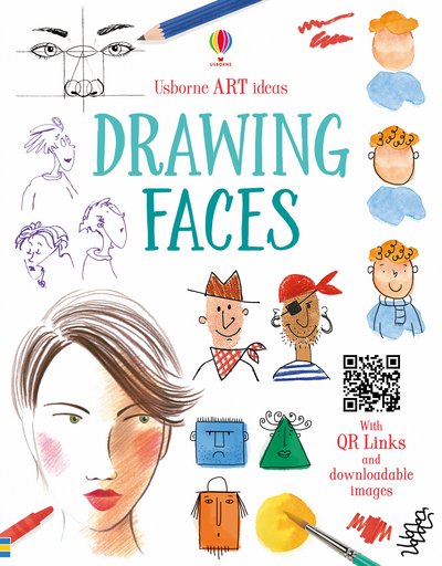 Art Ideas Drawing Faces - Rosie Dickins - Livres - Usborne Publishing Ltd - 9781474933650 - 1 décembre 2017
